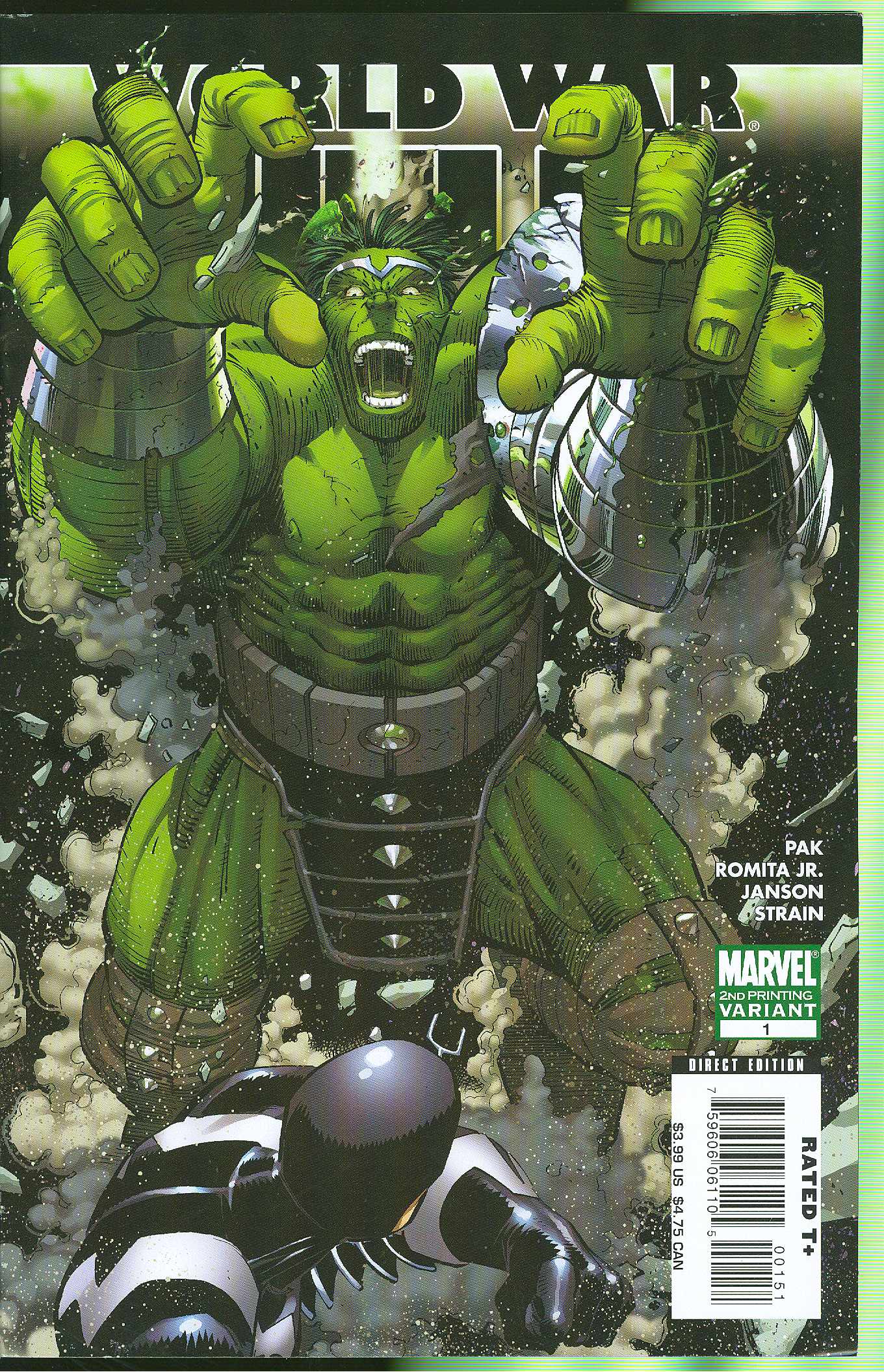 WORLD WAR HULK #2 2007 HULK MARVEL COMICS