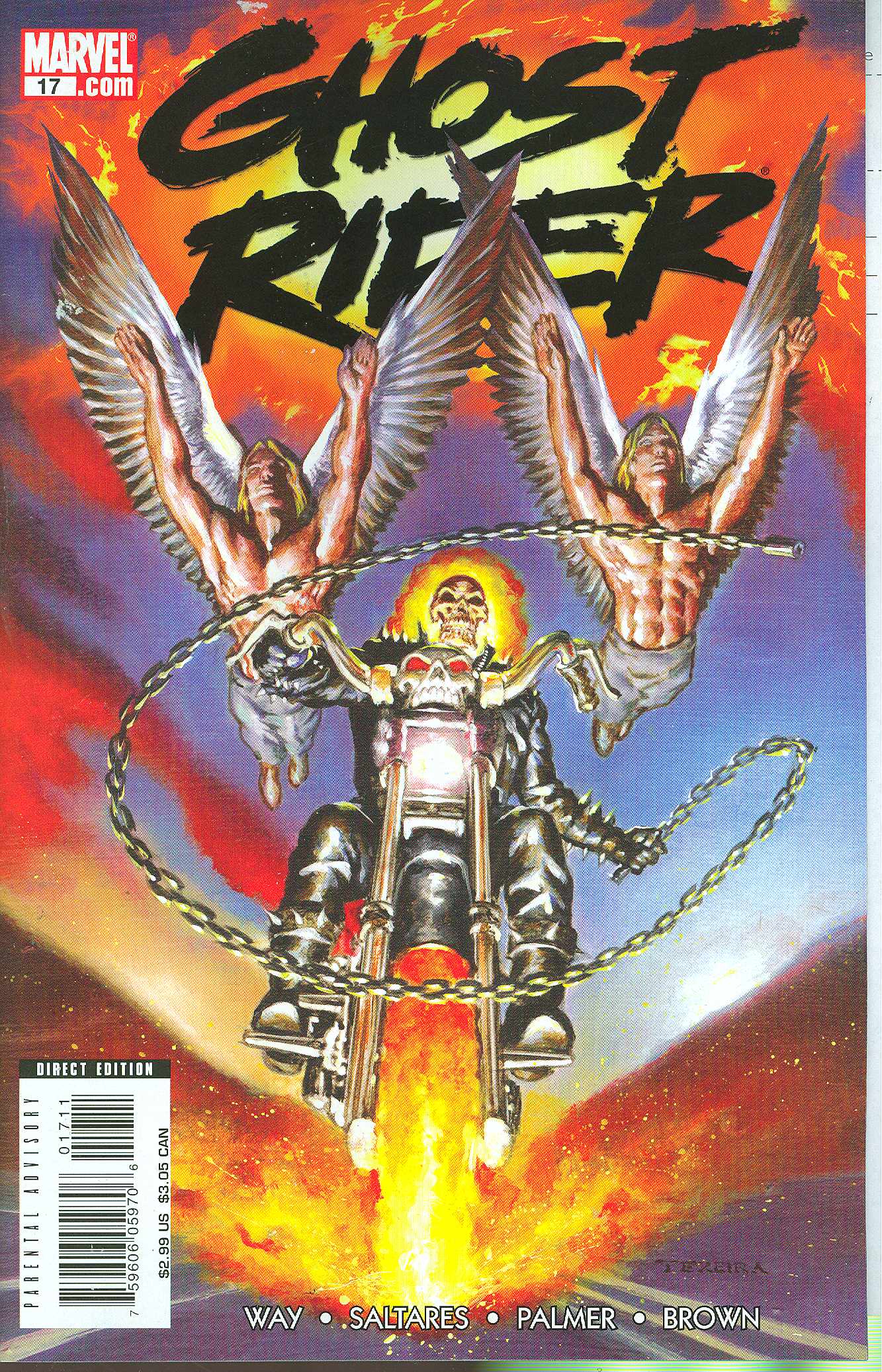 GHOST RIDER #17 2007 Ghost Rider MARVEL COMICS