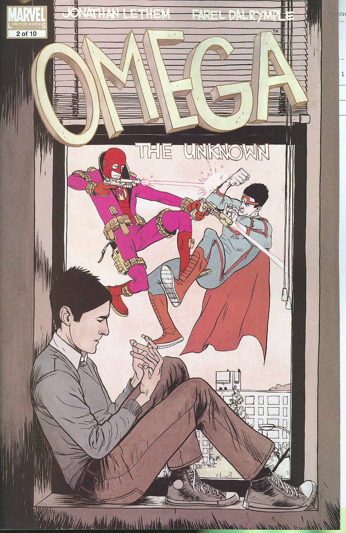 OMEGA UNKNOWN #2 2007 MARVEL COMICS