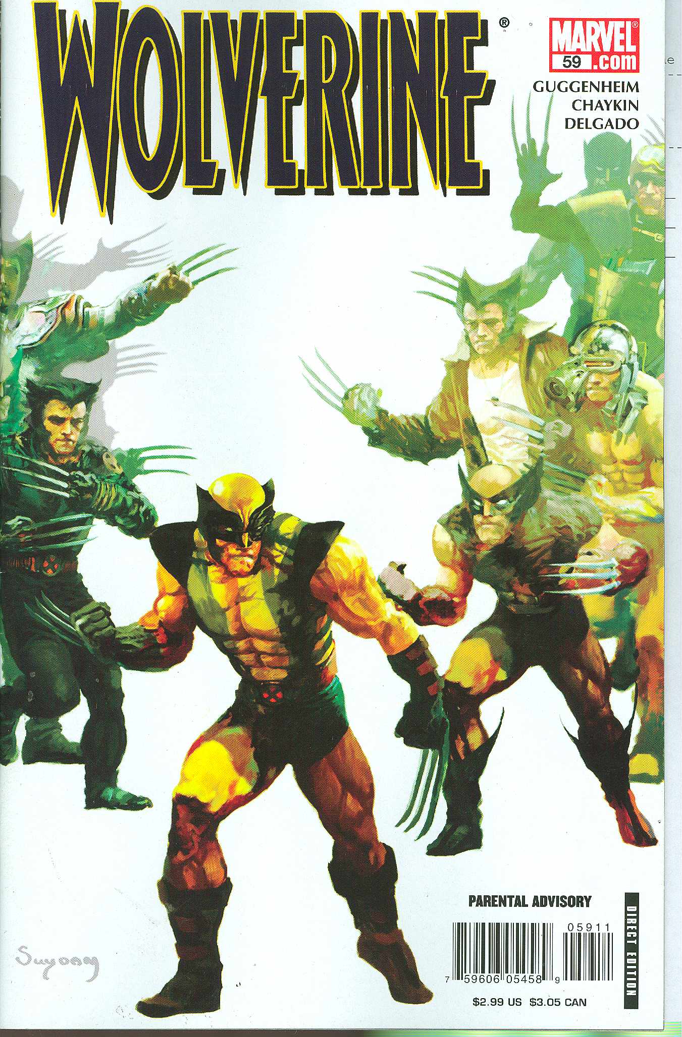 WOLVERINE #59 2007 Wolverine MARVEL COMICS