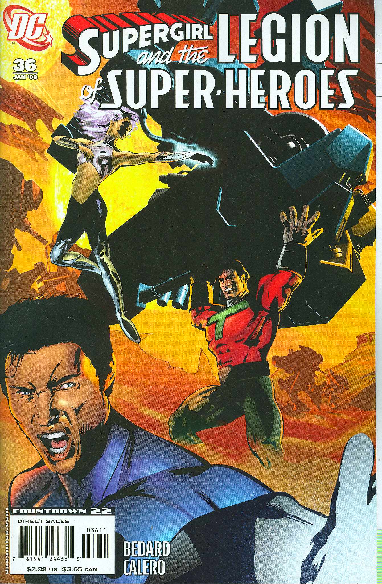 SUPERGIRL AND THE LEGION OF SUPER HEROES #36 2007 Supergirl DC COMICS