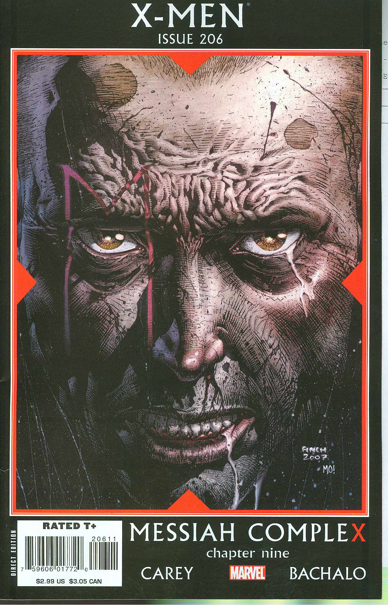 X-MEN #206 2007 X-Men MARVEL COMICS