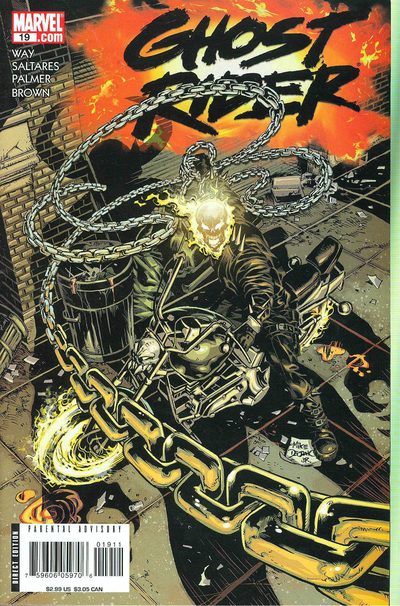 GHOST RIDER #19 2008 Ghost Rider MARVEL COMICS