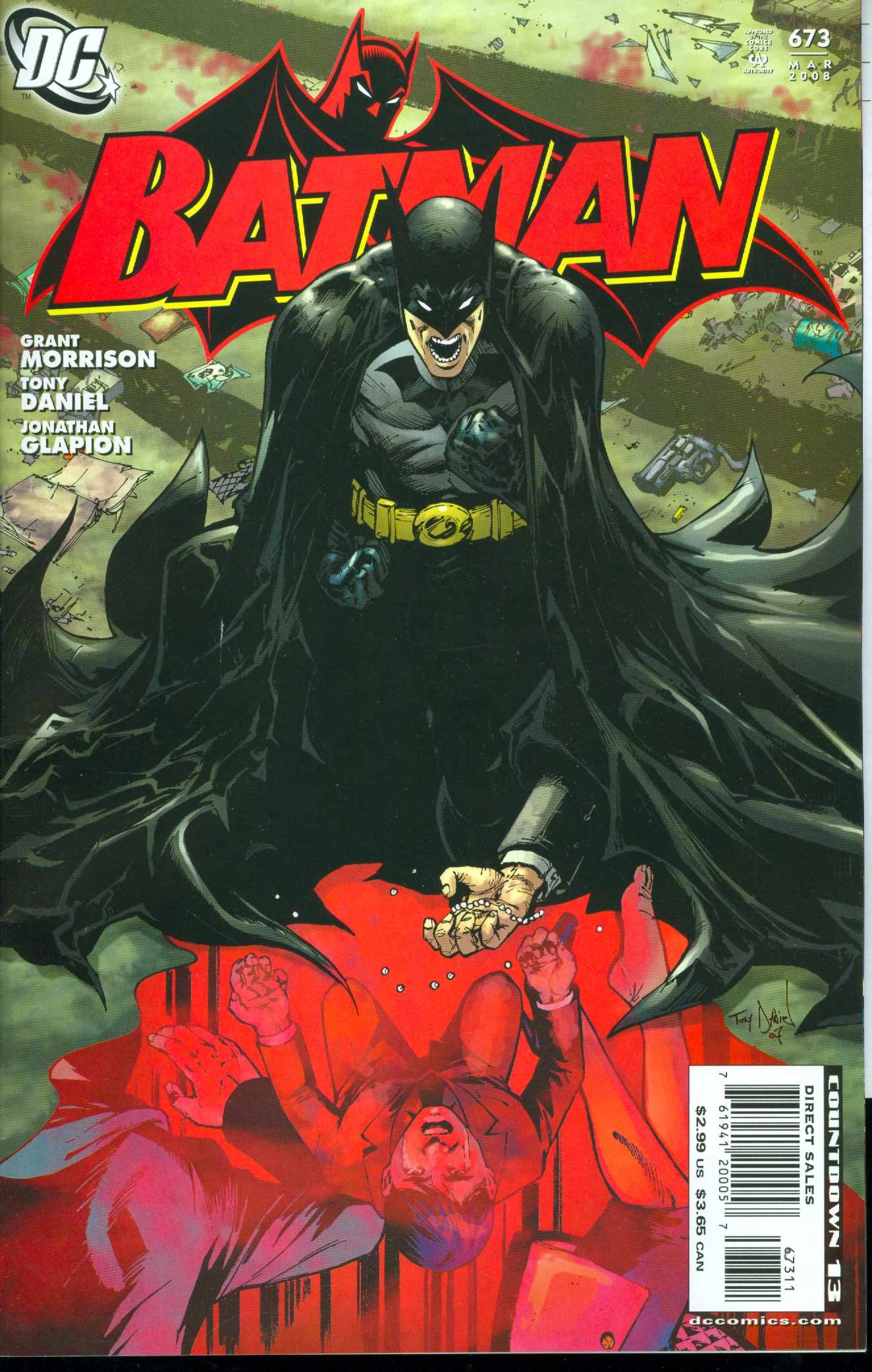 BATMAN #673 2008 Batman DC COMICS