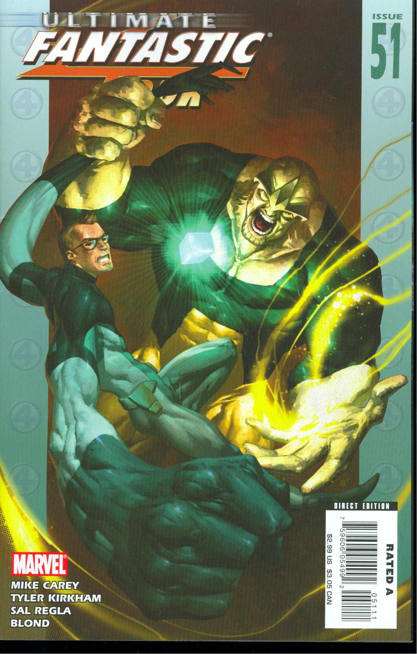 ULTIMATE FANTASTIC FOUR #51 2008 Ultimate Fantastic Four MARVEL COMICS