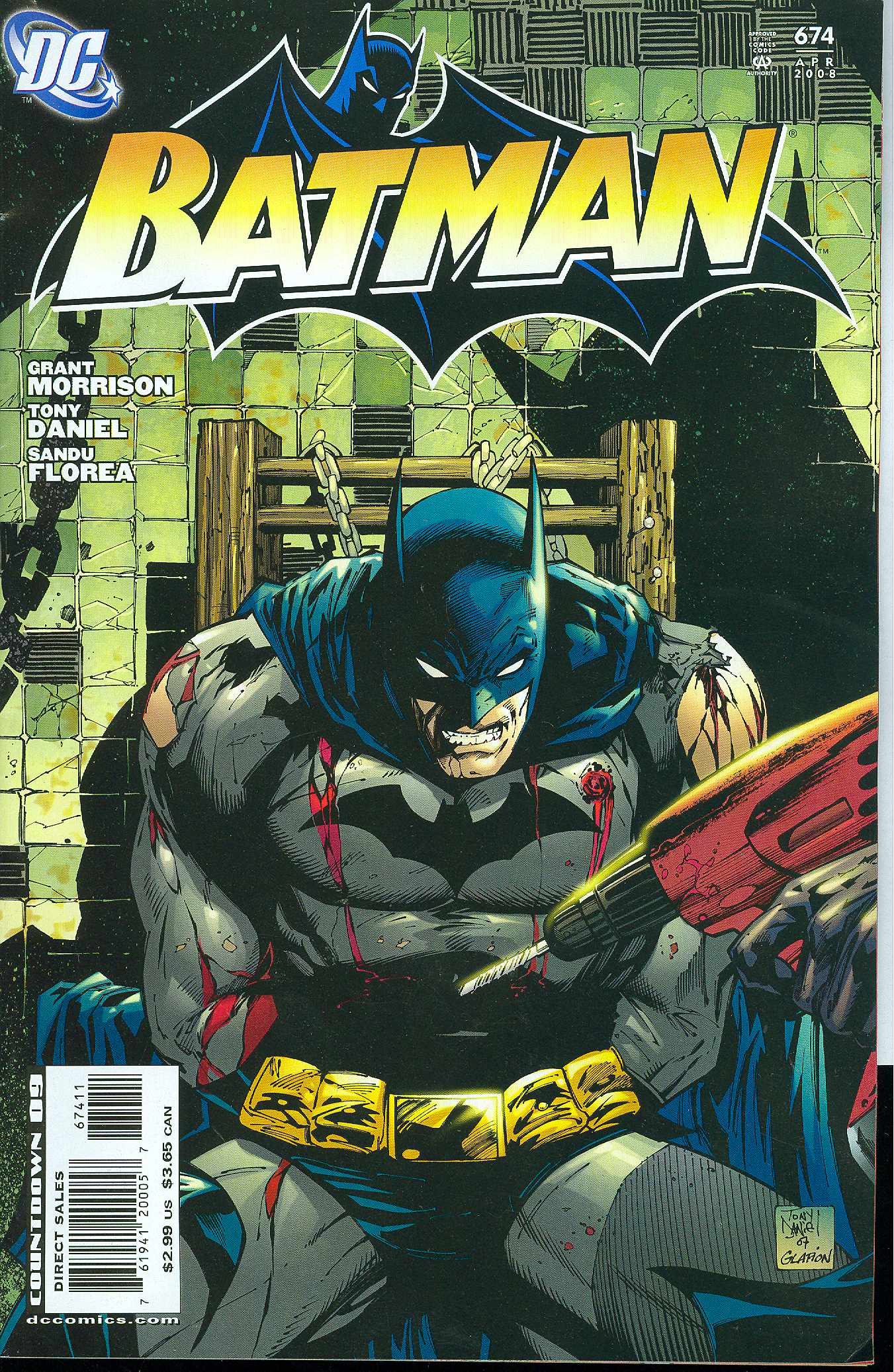 BATMAN #674 2008 Batman DC COMICS