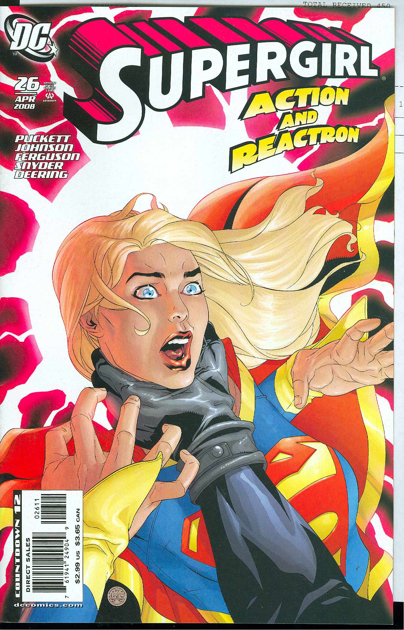 SUPERGIRL #26 2008 Supergirl DC COMICS