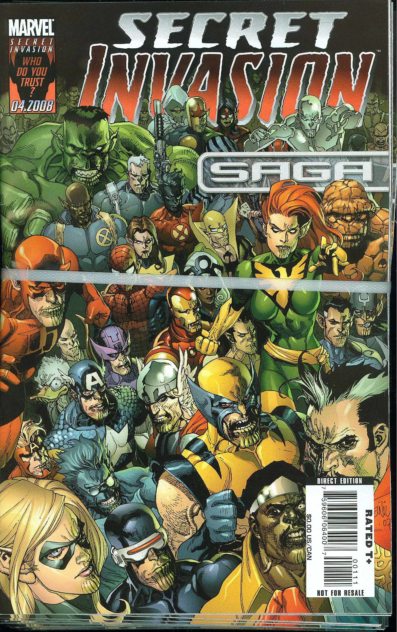 SECRET INVASION SAGA 2008 – Sanctum Sanctorum Comics & Oddities LLC