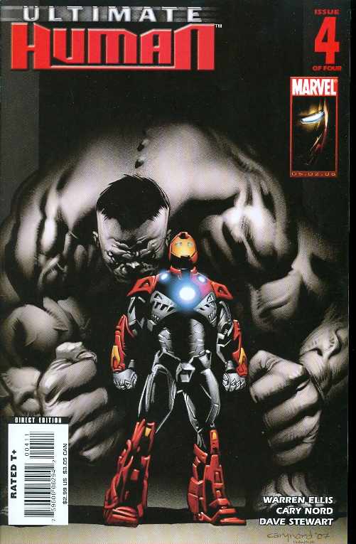 ULTIMATE HUMAN #4 2008 Ultimate Hulk MARVEL COMICS