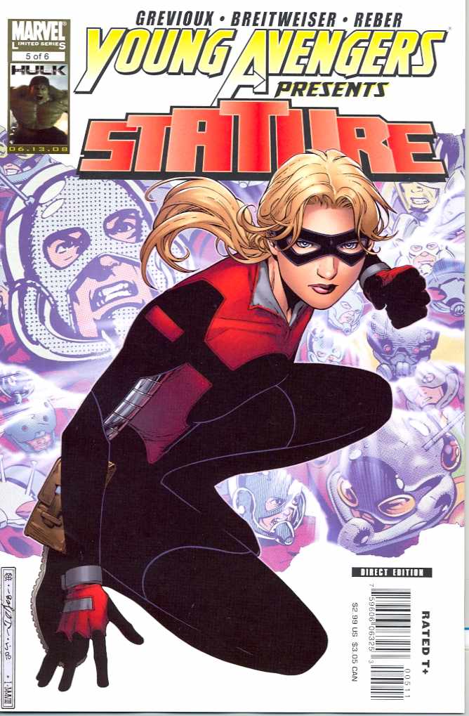 YOUNG AVENGERS PRESENTS #5 STATURE 2008 Young Avengers MARVEL COMICS