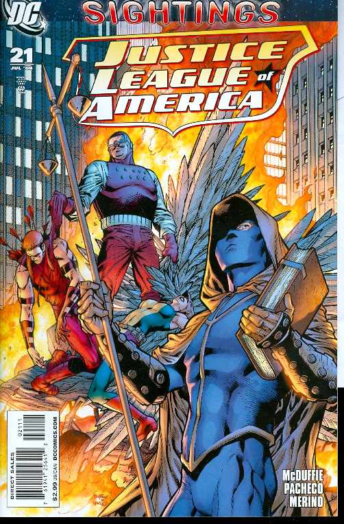 JUSTICE LEAGUE OF AMERICA #21 2008 Justice League of America DC COMICS