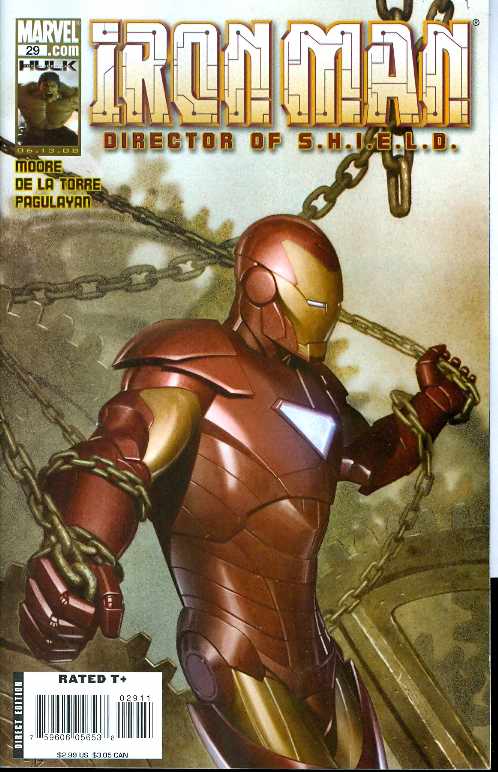IRON MAN #29 2008 Iron Man MARVEL COMICS