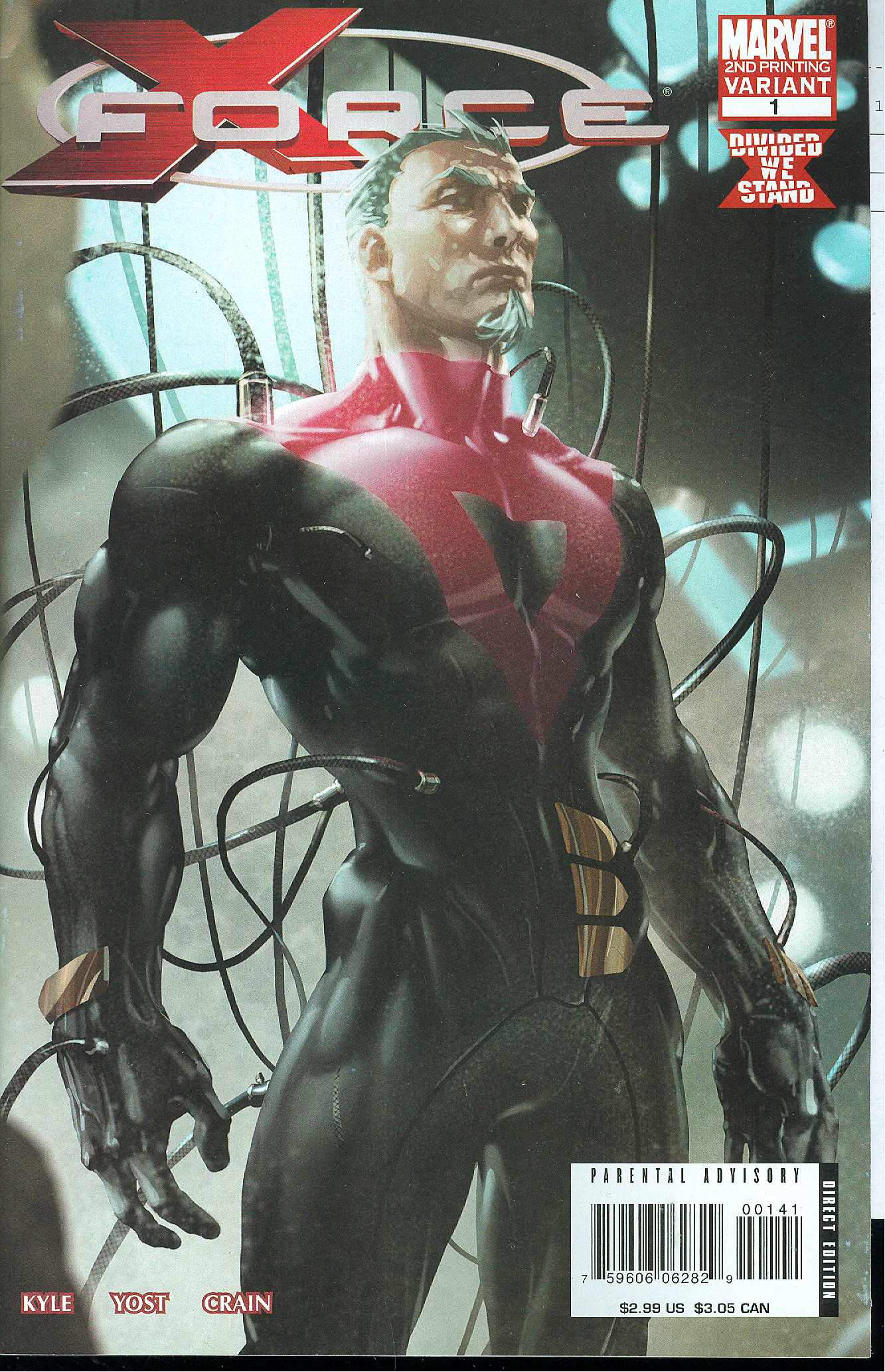 X-FORCE #1 2ND PRINT CLAYTON CRAIN VARIANT 2008 X-Force MARVEL COMICS