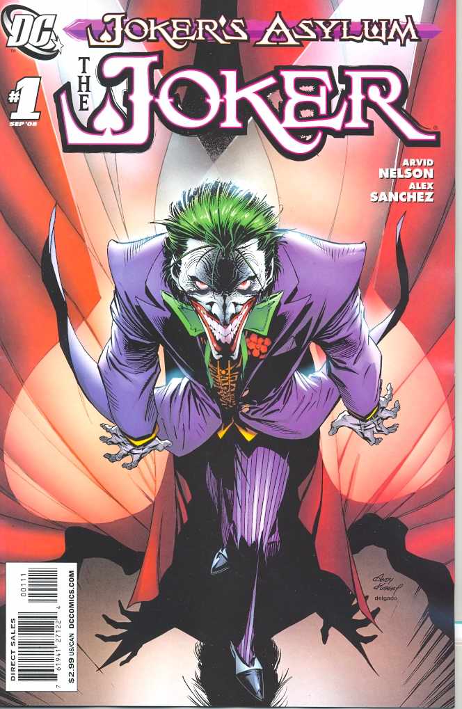 JOKERS ASYLUM THE JOKER #1 2008 Jokers Asylum DC COMICS