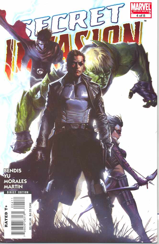 SECRET INVASION #4 (OF 8) DELLOTTO COVER 2008 Secret Invasion MARVEL COMICS