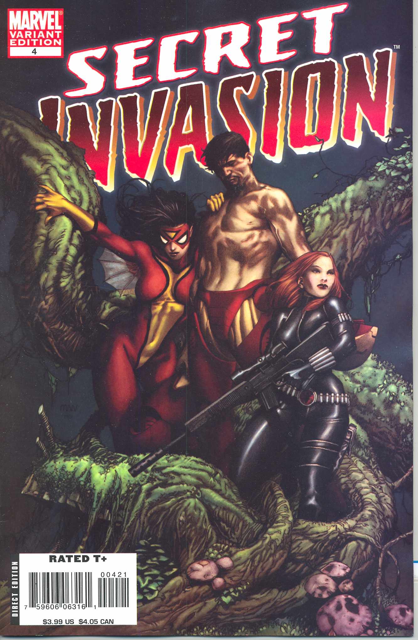 Secret Invasion #4 Yu Variant Marvel Comics 2023 NM+