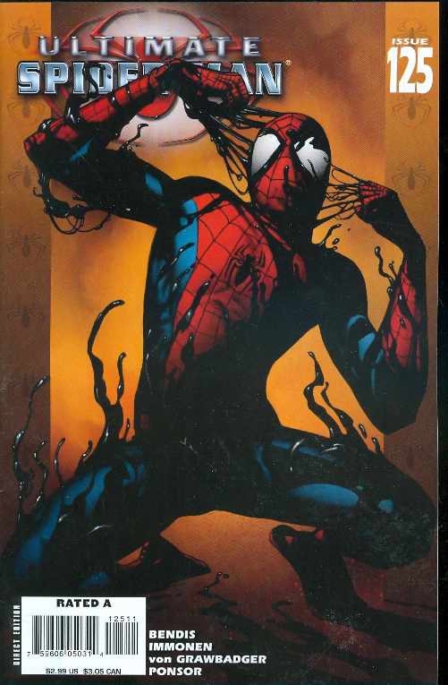 ULTIMATE SPIDER-MAN #125 2008 Ultimate Spider-Man MARVEL COMICS