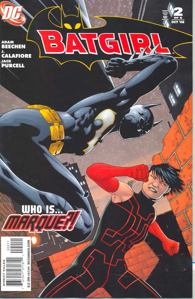 BATGIRL #2 2008 Batgirl DC COMICS