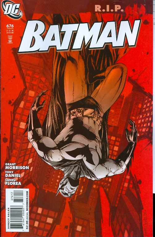 BATMAN #676 2ND PRINT VARIANT 2008 Batman DC COMICS
