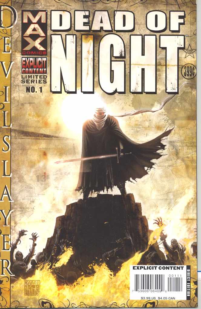 DEAD OF NIGHT DEVIL SLAYER #1 (OF 4) 2008 Dead of Night MARVEL COMICS