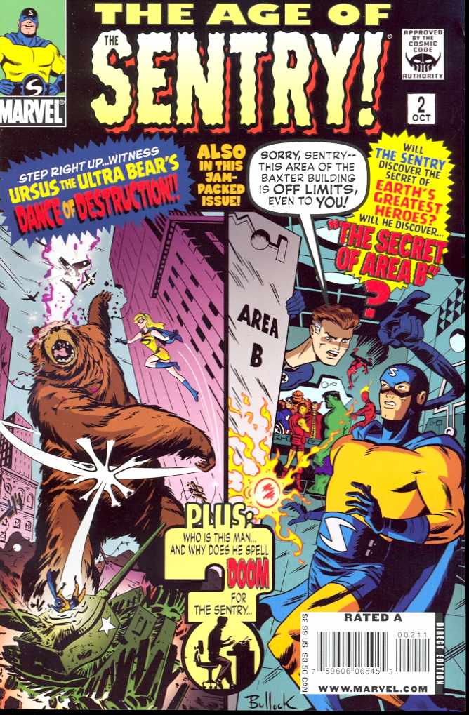 AGE OF SENTRY #2 (OF 6) 2008 Sentry MARVEL COMICS