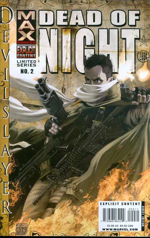 DEAD OF NIGHT DEVIL SLAYER #2 (OF 4) 2008 Dead of Night MARVEL COMICS