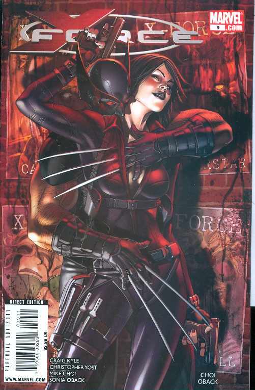 X-FORCE #9 MIKE CHOI COVER 2008 X-Force MARVEL COMICS