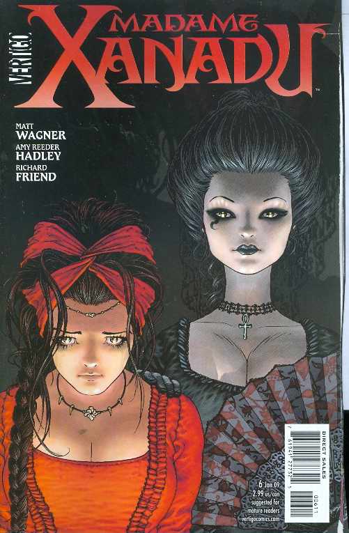 MADAME XANADU #6 COVER B (MR) 2008 DC COMICS