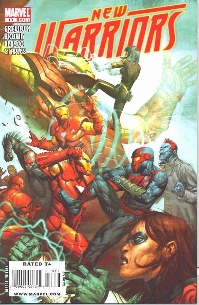 NEW WARRIORS #19 2008 New Warriors MARVEL COMICS