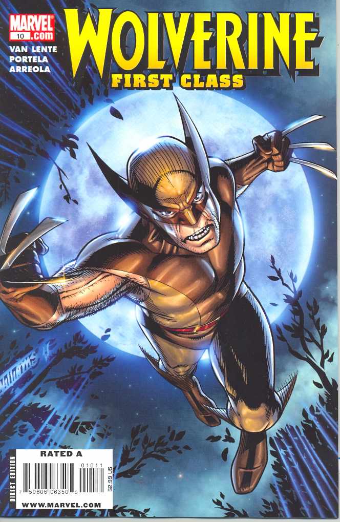 WOLVERINE FIRST CLASS #10 2008 Wolverine MARVEL COMICS