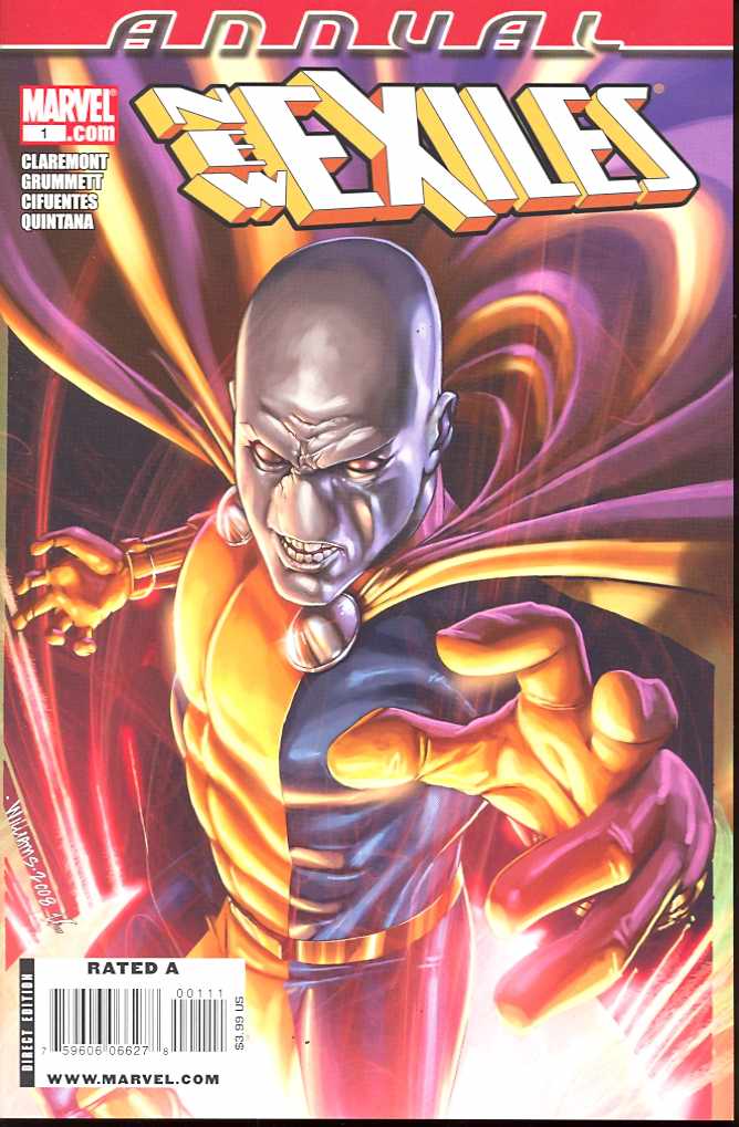 NEW EXILES ANNUAL #1 2008 New Exiles MARVEL COMICS