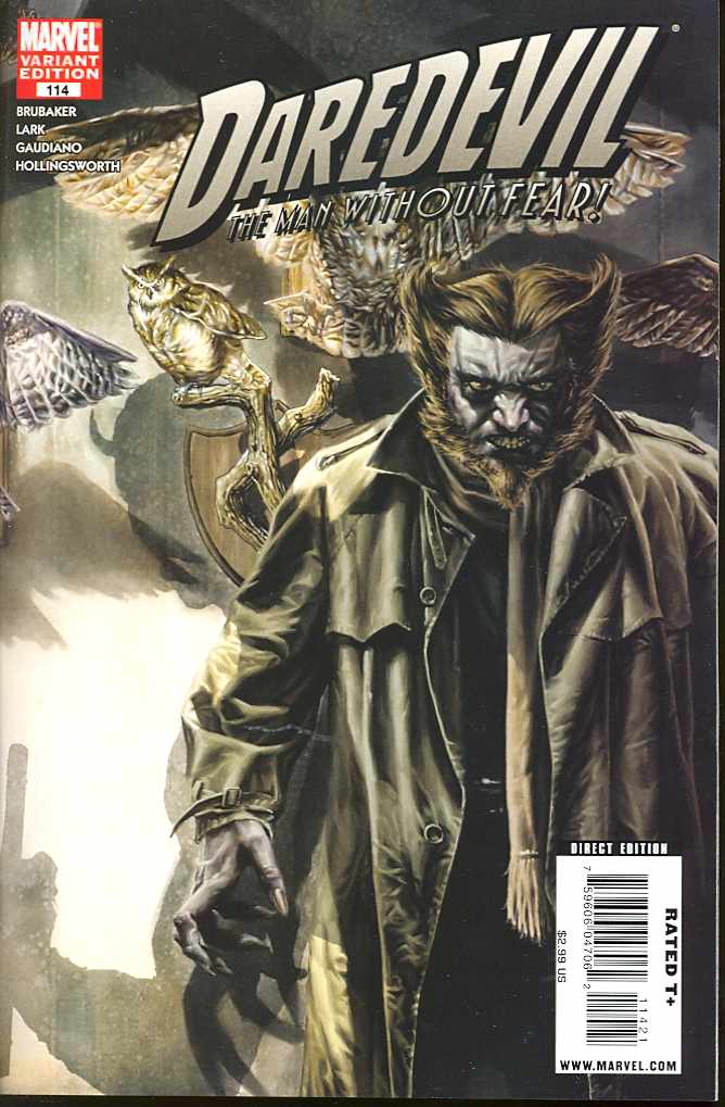 DAREDEVIL #114 BERMEJO 1:10 VARIANT 2008 Daredevil MARVEL COMICS