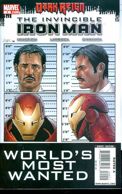 INVINCIBLE IRON MAN #9 2009 Iron Man MARVEL COMICS