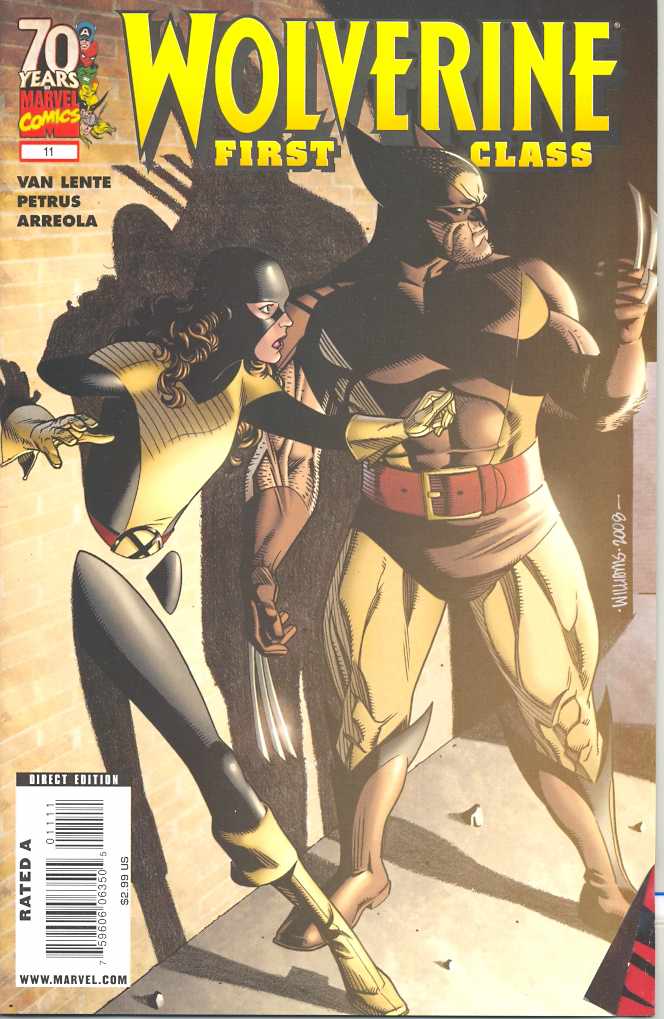 WOLVERINE FIRST CLASS #11 2009 Wolverine MARVEL COMICS