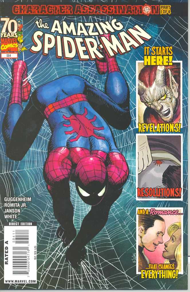 AMAZING SPIDER-MAN #584 2009 Amazing Spider-Man MARVEL COMICS