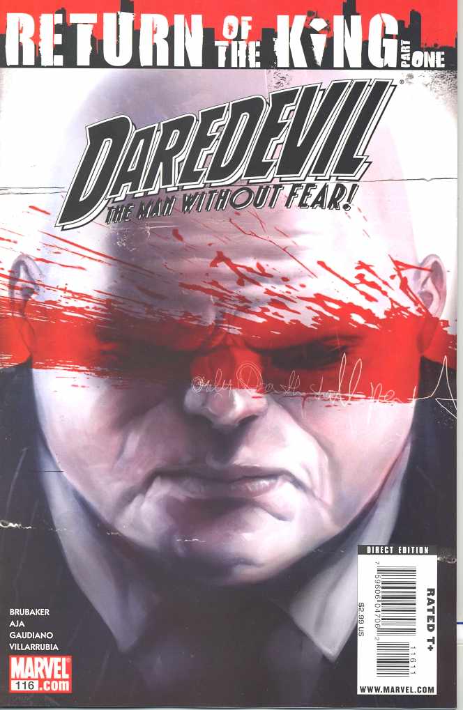 DAREDEVIL #116 2009 Daredevil MARVEL COMICS