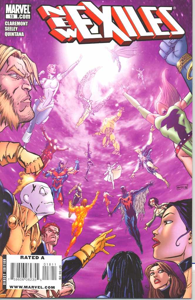 NEW EXILES #18 2009 New Exiles MARVEL COMICS