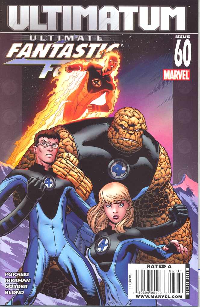 ULTIMATE FANTASTIC FOUR #60 2008 Ultimate Fantastic Four MARVEL COMICS