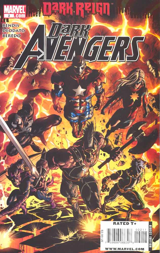 DARK AVENGERS #2 2009 Dark Avengers MARVEL COMICS