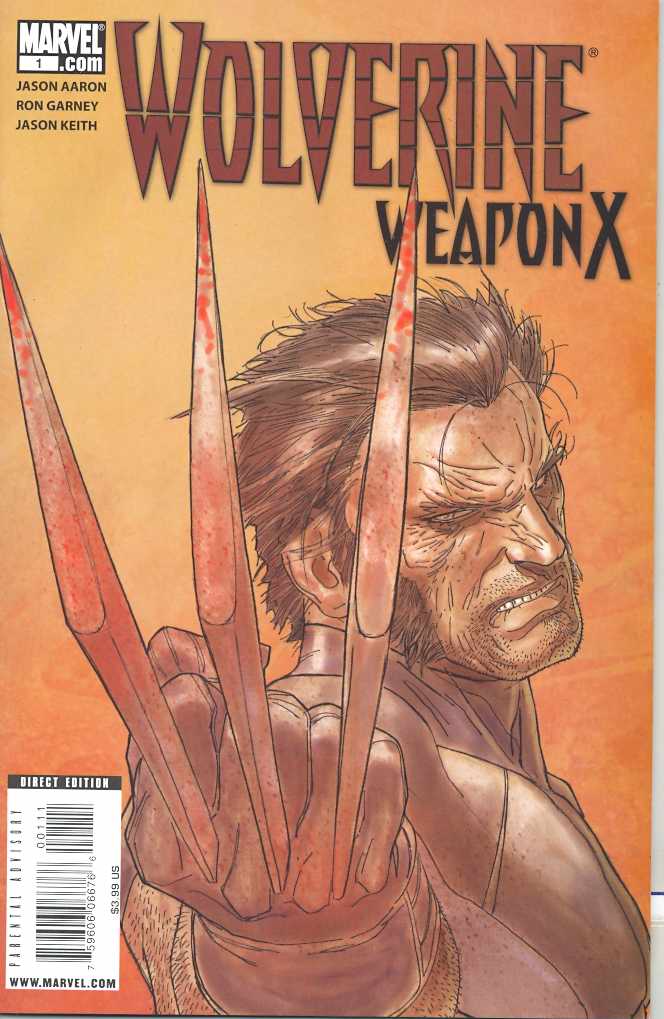 WOLVERINE WEAPON X #1 2009 Wolverine MARVEL COMICS