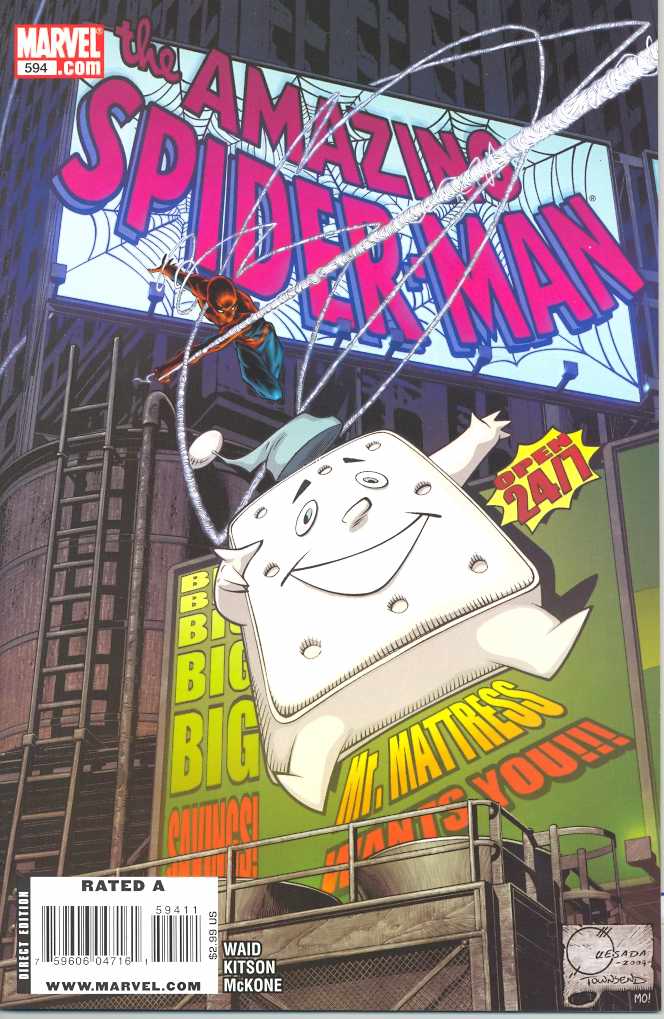 AMAZING SPIDER-MAN #594 2009 Amazing Spider-Man MARVEL COMICS