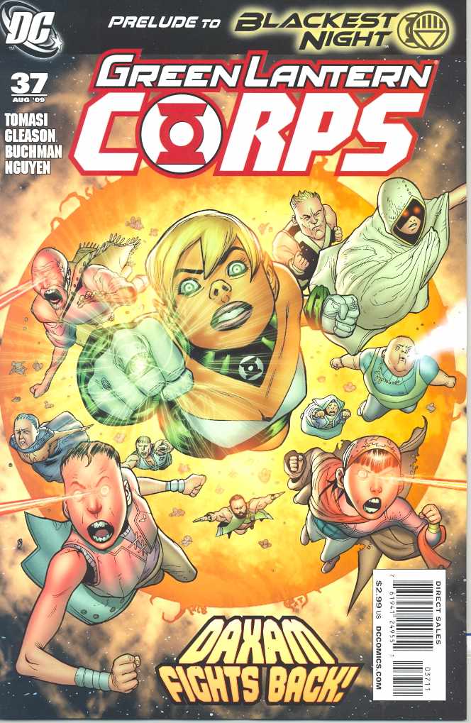 GREEN LANTERN CORPS #37 2009 Green Lantern DC COMICS