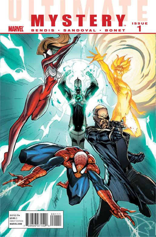 ULTIMATE COMICS MYSTERY #1 J SCOTT CAMPBELL COVER 2010 Ultimates MARVEL COMICS