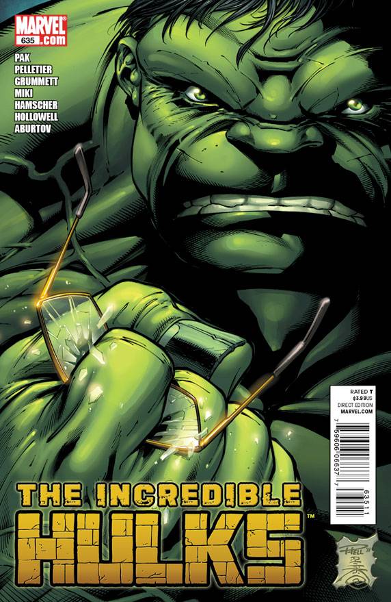 INCREDIBLE HULKS #635 2011 Hulk MARVEL COMICS