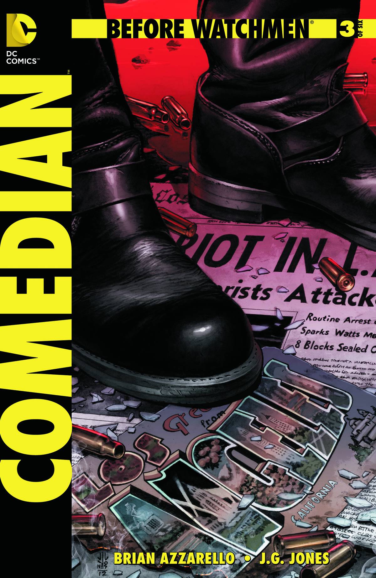 BEFORE WATCHMEN COMEDIAN #3 (OF 6) (MR) 2012 Before Watchmen DC COMICS