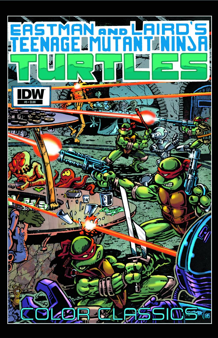 TMNT COLOR CLASSICS #5 TEENAGE MUTANT NINJA TURTLES 2012 TMNT IDW
