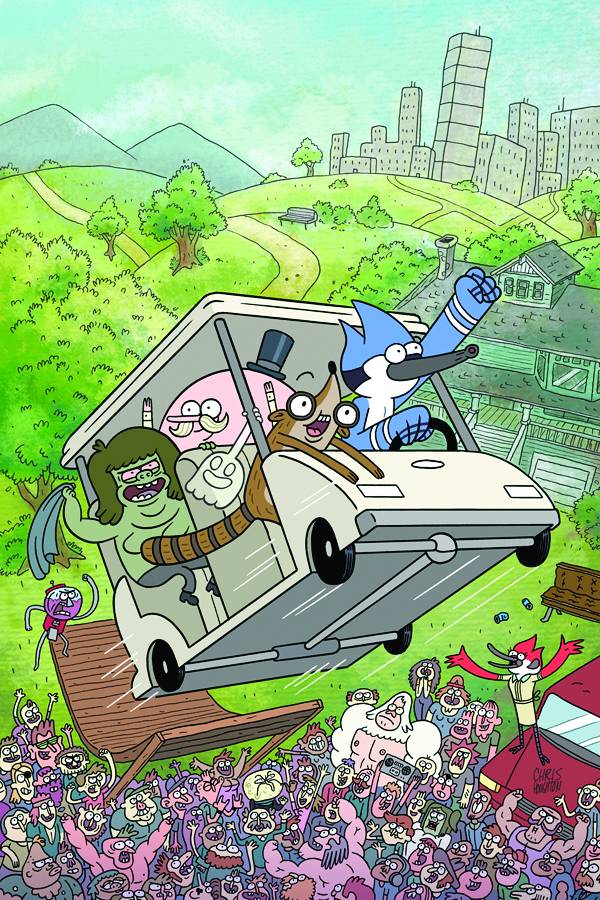 REGULAR SHOW #1 HOUGHTON VIRGIN VARIANT 2013 Regular Show BOOM! STUDIOS