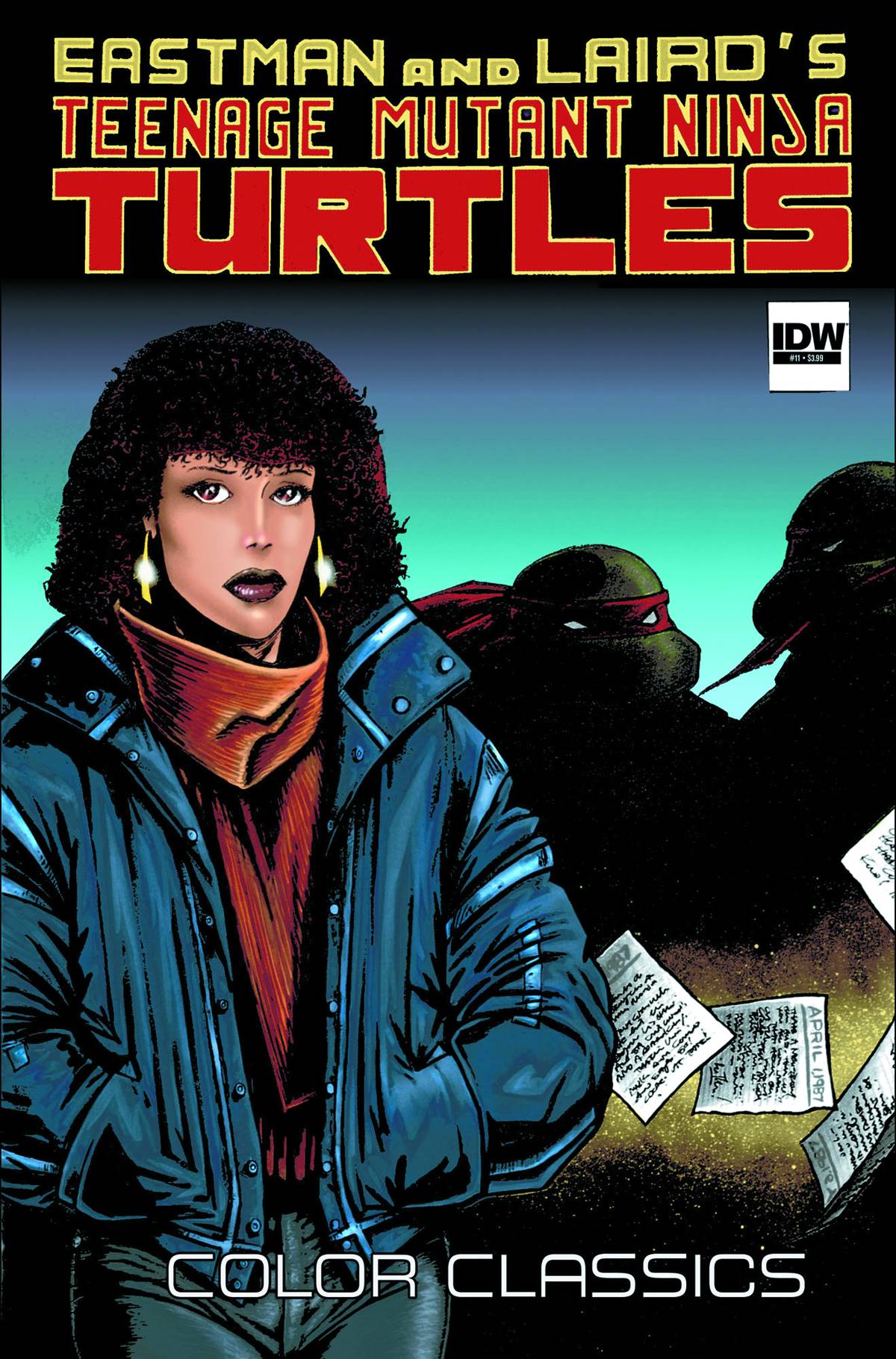 TMNT COLOR CLASSICS #11 TEENAGE MUTANT NINJA TURTLES 2013 TMNT IDW