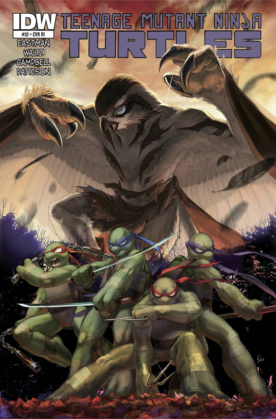 TMNT ONGOING #32 1:10 VARIANT 2014 TMNT IDW PUBLISHING