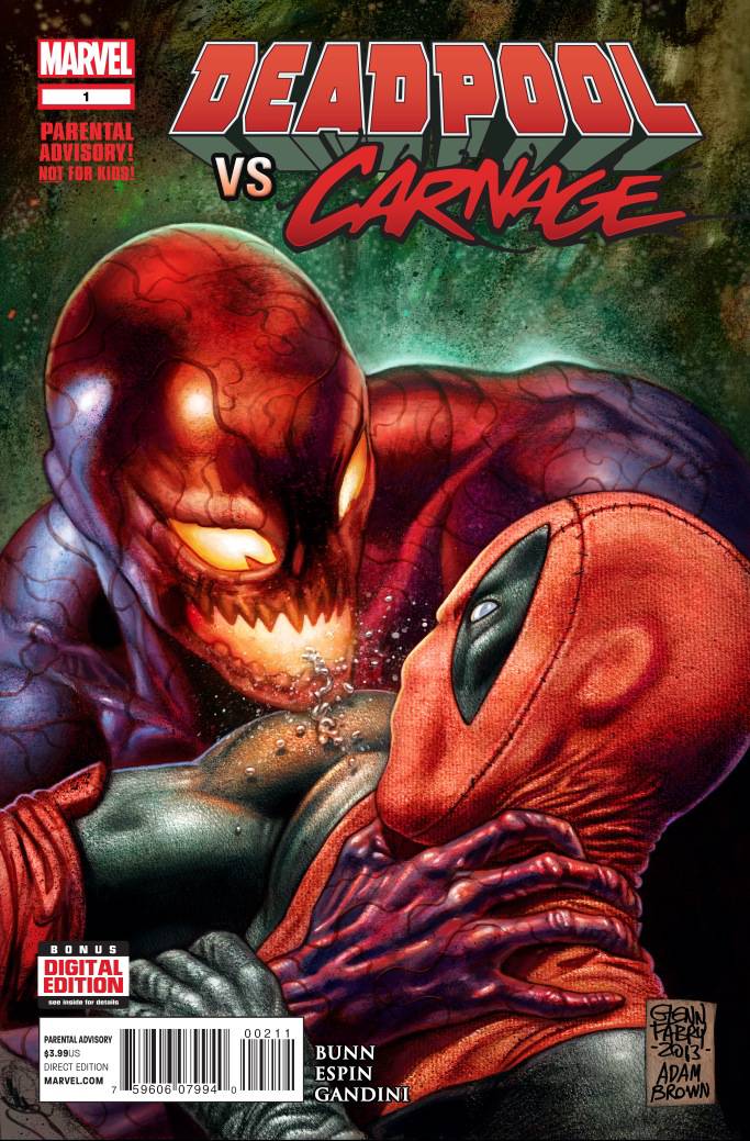 DEADPOOL VS CARNAGE #1 (OF 4) 2014 Deadpool MARVEL COMICS